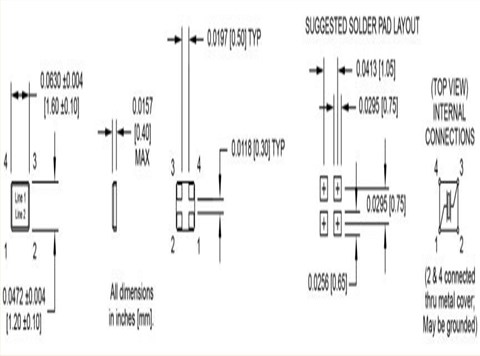 Mtronpti晶振,1612贴片晶振,M12602JM 32.000000 MHz,6G通讯网络晶振