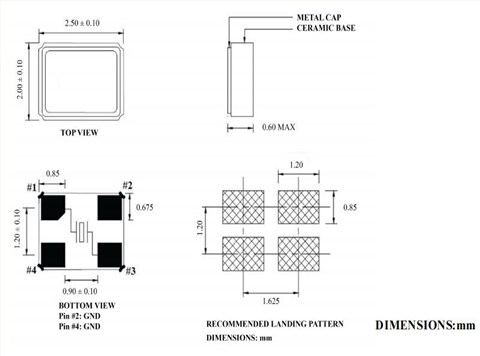 ABM10W-16.0132MHZ-7-J1Z-T3,美国Abracon晶振,蓝牙模块晶振