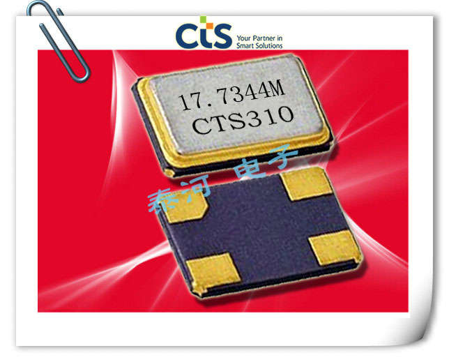 CTS晶振,406晶振,石英晶体谐振器,406I35E12M00000晶振