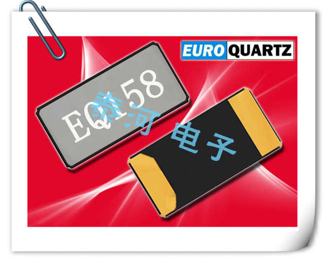 EUROQUARTZ晶振,贴片晶振,EQ158晶振,手持电池设备用晶体